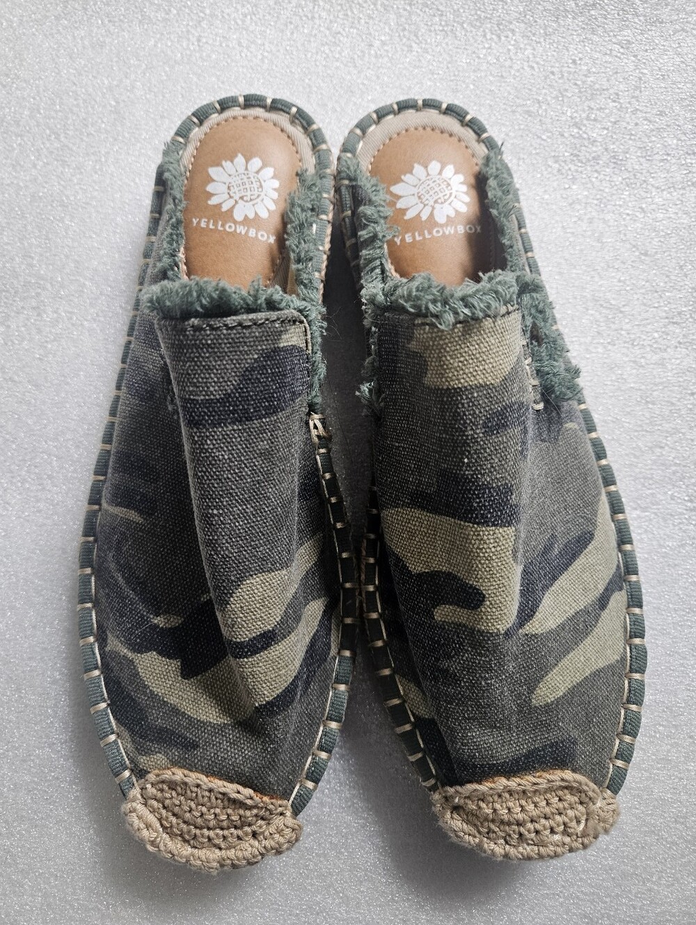 Yellowbox Camo Mules